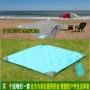 Rắn màu dã ngoại mat thảm ngoài trời Oxford vải bãi biển di động gấp thảm cỏ không thấm nước cắm trại mat - Thảm chống ẩm / Mat / Gối thảm xốp gấp