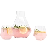 Хрустальный комплект для влюбленных, бриллиантовый прозрачный стакан для воды, легкий роскошный стиль