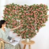 Mô phỏng hoa hồng giả hoa mây nhựa cây nho phòng khách điều hòa không khí ống quanh co sưởi ấm trang trí - Hoa nhân tạo / Cây / Trái cây