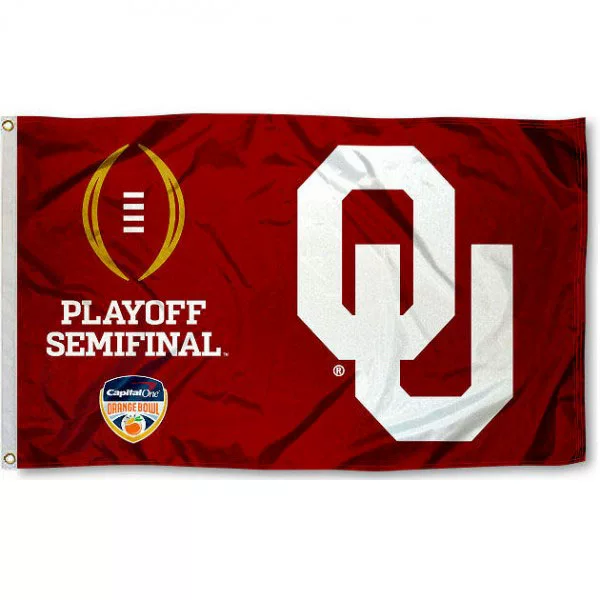 Флаг хоккея NCAA Oklahoma Sooners команды NCAA