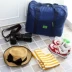 Túi hành lý xách tay nữ túi mua sắm dung lượng lớn gấp nhẹ túi lưu trữ xách tay vải không thấm nước túi đeo vai túi du lịch da xịn Túi du lịch