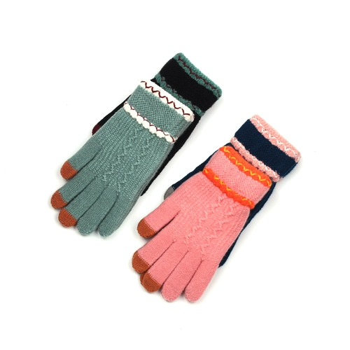 Удерживающие тепло милые перчатки, в корейском стиле