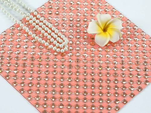 Self -stick Crystal Jade Mosaic Tile Mirror TV Фоон настенный отель ktv ванная крыльца наклейка