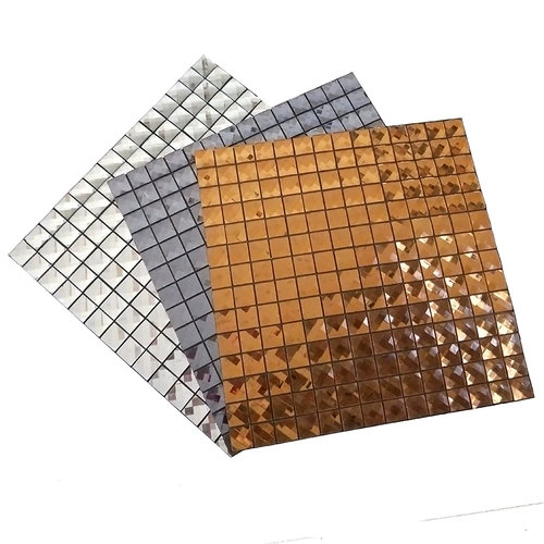 Teclast, самоклеющаяся стеклянная мозаика, наклейка на стену, зеркальный эффект