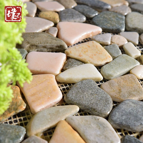 Натуральный мозаичный мозаичный мозаичный бассейн для бассейна для бассейна Рыба пруд кирпичный кирпичный двор настенные плитка на стенах