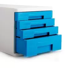 Бесплатная доставка палуба Файл шкаф 9761 Информация на рабочем столе Сортировка шкафа для хранения пластикового ящика четырех -слой без замок