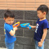 3-5 tuổi đồ chơi trẻ em của nước súng nước loại lưu trữ phun trực tiếp súng nước vừa trẻ em mùa hè bãi biển chơi nước pistol Súng đồ chơi trẻ em
