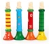 Bé sừng âm nhạc nhỏ sừng nhạc cụ trẻ em của gió cụ còi trẻ em 1-2-3 tuổi đồ chơi giáo dục