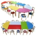 Trang trí bàn dài dày mẫu giáo bàn mẫu giáo bài tập về nhà tiểu học và trung học trang trí bàn đơn đôi đồ nội thất tăng bàn - Nội thất giảng dạy tại trường Nội thất giảng dạy tại trường