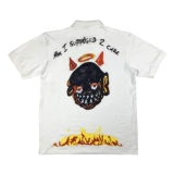 Стиль мести Ангел Плохие Полопоподобные Поло Ангел Ангел короткий -