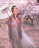 Лихуа Сянчуанг традиционная ханфу женская рубашка с большим рукавом весна и летняя ежедневная новая новая грудастая юбка не костюм