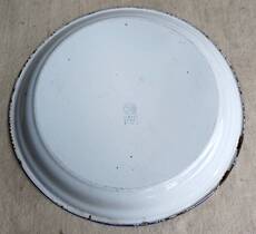 Чашка 八十年代工农牌搪瓷双喜鸳鸯盘