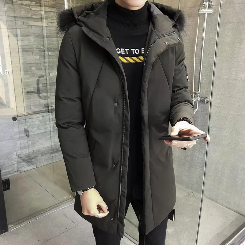 Mùa thu đông nút áo vest không tay ngắn áo khoác dày đệm áo khoác Hàn Quốc hoang dã đứng cổ áo xuống cotton vest nam