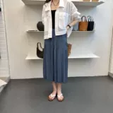 A.B A050404 Miss Sunflower 2023 Summer New Corean Design Design Style Skirt
