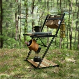 TNR Открытый много -слойный складной стойку для хранения лагеря Lulu Camp Two Flooring Light Portable Lonely Stable