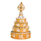 Tanta Nepal Pure Copper Pull Gold Cup Cup Toba Water and Land для бутылки с сокровищами Будда для буддийских сетов