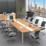 Văn phòng bàn hội nghị bàn dài bảng đào tạo tấm hình chữ nhật nội thất văn phòng lớn và nhỏ hiện đại nhỏ gọn chiếc bàn dài - Phòng trẻ em / Bàn ghế