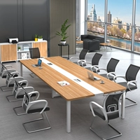 Văn phòng bàn hội nghị bàn dài bảng đào tạo tấm hình chữ nhật nội thất văn phòng lớn và nhỏ hiện đại nhỏ gọn chiếc bàn dài - Phòng trẻ em / Bàn ghế ghế chống gù cho bé