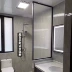 Tùy chỉnh 
            Changhong kính phòng khách phòng tắm phòng tắm tách khô và ướt vách ngăn hợp kim nhôm hiện đại trang trí lối vào đơn giản lam ngăn phòng 