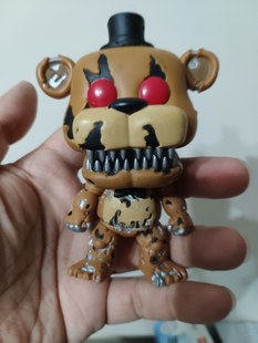 Фанко POP оригинальная партия игрушек-ведьма пятая ночь хитрое ли очарованный желтый мишка Фредди кукла