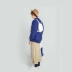EAFINS bán giải phóng mặt bằng tăng đột biến hai mảnh áo vest nhiều chức năng áo khoác cotton màu xanh MA1 nam nữ - Bông