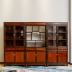 Mới Trung Quốc tủ sách gỗ rắn đồng bằng Solomon gỗ hồng kệ sách bàn sơn trường hợp Zen Zen lưu trữ kết hợp đồ nội thất - Bộ đồ nội thất