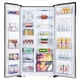 Hisense Hisense BCD-578WFK1DPUJ biến tần làm mát bằng không khí trên tủ lạnh 578 lít nguyên mẫu 99 mới - Tủ lạnh