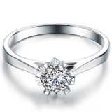 Натуральное обручальное кольцо, платиновый алмаз, со снежинками, сделано на заказ, золото 750 пробы