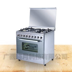 Печь 外贸多功能连体烤箱灶厨房家用燃气跨境独立式烘焙一体式恒温炉灶