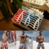 Món quà của nam giới đóng hộp tóm tắt cotton nam sexy thấp eo boxer briefs thanh niên thoải mái boxer người đàn ông