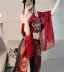 Trung Quốc cổ đại phong cách Hanfu sườn xám cosplay trang phục nữ mỏ neo gợi cảm kỳ lạ biểu diễn múa Đôn Hoàng 