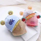 Детская осенняя шапка, тонкая кепка, милая бейсболка для мальчиков для девочек, солнцезащитная шляпа, защита от солнца