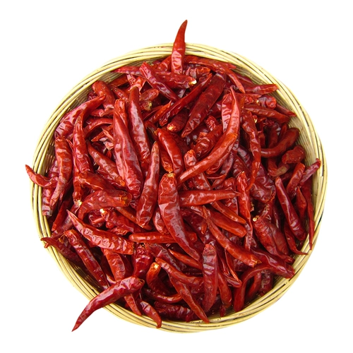 Высокий острый острый красный перец чили в сторону перца Tianjiao, сушеный перец чили горячий горшок с острым горшком 500 грамм бесплатной доставки