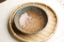 16,5cm cát xanh chảy nông ● Nhật Bản nhập khẩu gốm sứ thô mờ - Đồ ăn tối