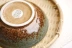 16,5cm cát xanh chảy nông ● Nhật Bản nhập khẩu gốm sứ thô mờ - Đồ ăn tối