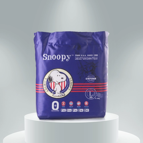 Snoopy, nuby, ультратонкие штаны, пеленка