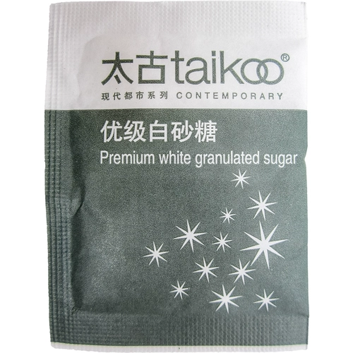 Бесплатная доставка Taikoo/Saitosan Sugar Back Высококачественное белое сахарное кофе Companion Sugar Bag Seasoning 5GX100 Сумка