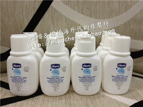 chicco Детский питательный гель для душа, шампунь, с медвежатами, 300 мл