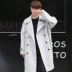 Allgender Chang Xiaohui vài áo len nam phần dài dày Hàn Quốc phiên bản của gió Anh 2017 mới