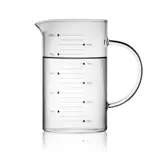 Стеклянная прозрачная герметическая крышка для стакана, увеличенная толщина