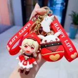 Genshin Impact, брелок, милая мультяшная кукла, ранец подходит для мужчин и женщин, подарок на день рождения