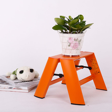 лестница 日本代购hasegawa长谷川梯凳家用铝合金折叠双侧梯梯子凳子花架