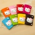 Kitty phim hoạt hình dễ thương xoay cá tính gói thẻ gói thẻ Hàn Quốc của phụ nữ thẻ đa thẻ sinh viên thẻ bộ