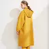 Mùa thu và mùa đông 2018 gừng coat cộng với dài hai mặt handmade coat trùm đầu choàng cashmere coat của phụ nữ quần áo áo khoác nữ cá tính Áo len lót đôi