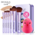 Mini Makeup Brush Set Portable Người mới bắt đầu Làm đẹp Trang điểm Hộp lưu trữ Trang điểm Toàn bộ Set Trumpet dễ thương - Các công cụ làm đẹp khác cọ tán phấn mắt Các công cụ làm đẹp khác