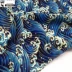 Trung Quốc phong cách bông sóng khăn trải bàn khăn trải biển vải in vải DIY handmade mạ vàng Hyperion gió xanh - Vải vải tự làm vải bố thô Vải vải tự làm