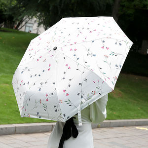 折叠全自动ins雨伞男少女学生韩版晴雨两用防晒遮太阳伞大号双人