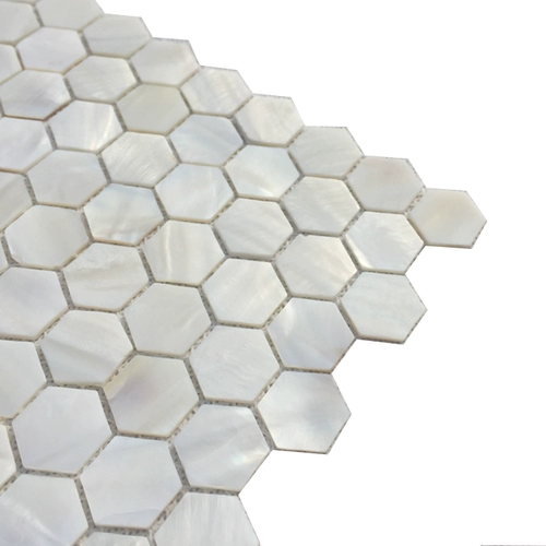 Гексагон натуральная раковина мозаика фоновая стена крыльцо европейская гостиная в ванной комнате головоломка