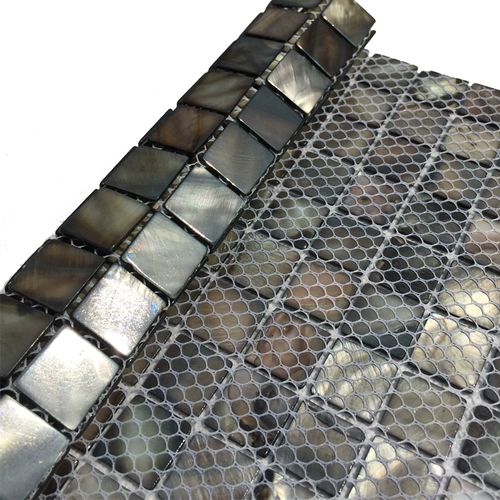 Натуральный цвет окрашенная раковина мозаика Фоновая стена крыльца в европейской гостиной гостиной туалетная плитка головоломка