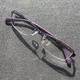 Kính thời trang nữ kính nửa khung gương cận thị TR90 khung tùy chỉnh kính cận thị kính khung nữ kính đổi màu Kính khung